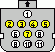 11 pin Alcatel BH4 mobile special connector