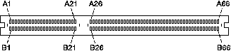 132 pin EDGE (AGP bus) connector