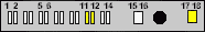 18 pin LG B1200 mobile special connector