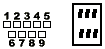 9 pin Nokia 3200 mobile special connector