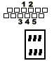 12 pin Nokia 8910 mobile special connector