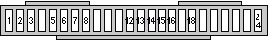 24 pin Pantech mobile special connector