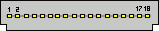 18 pin Samsung mobile special connector