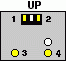 6 pin SENDO mobile special connector
