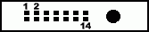 14 pin Siemens S40 mobile special connector