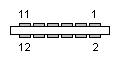 12 pin SNES EDGE special connector