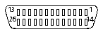 26 pin Sun AUI connector